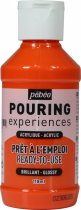 Pouring Experiences Glänzende Acrylfarbe 118 ml - Orange