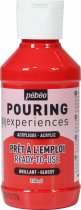 Pouring Experiences Glossy Acrylic 118 ml. - Magenta Red