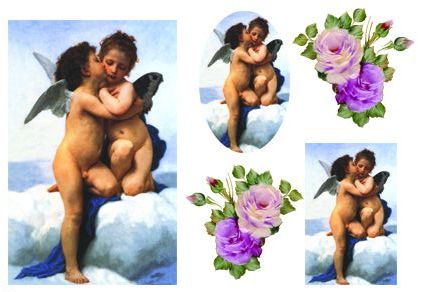 Printed Decoupage Rice Paper 43 x 32 cm - 166