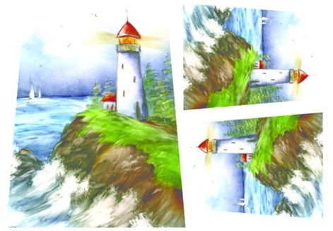 Printed Decoupage Rice Paper 43 x 32 cm - 228