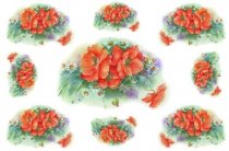 Printed Decoupage Rice Paper 43 x 32 cm - 295