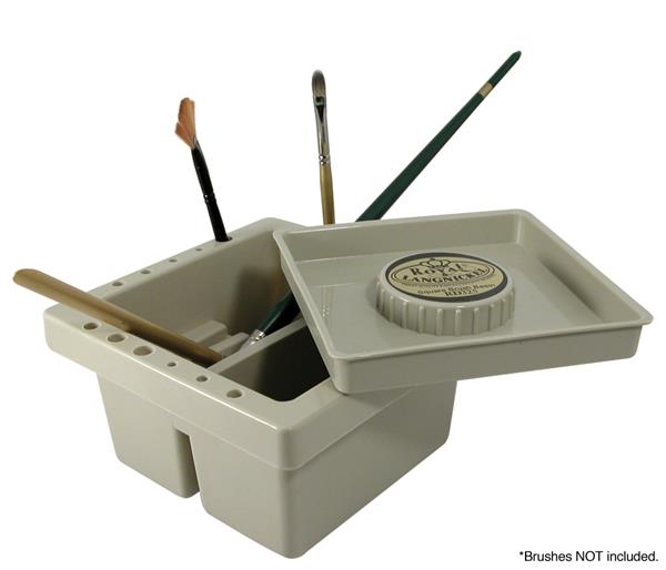R&L Square Brush Basin