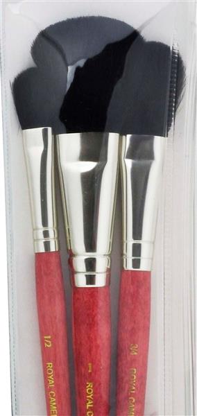 R&L Camel Mops Brush Set No.9147 - 3 Pack