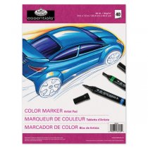 R&L Colour Marker Artist Pad - 40 Sheets
