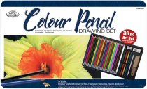R&L Colour Pencil Drawing Set - 36 Pack