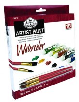 R&L Essential Water Colour Paint - 18 Pack
