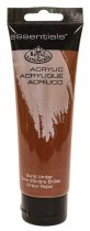 R&L Essentials Acrylic Paint 120 ml. - Burnt Umber