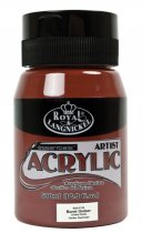 R&L Essentials Acrylics 500 ml. - Burnt Umber