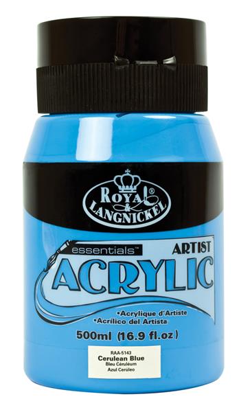 R&L Essentials Acrylics 500 ml. - Cerulean Blue
