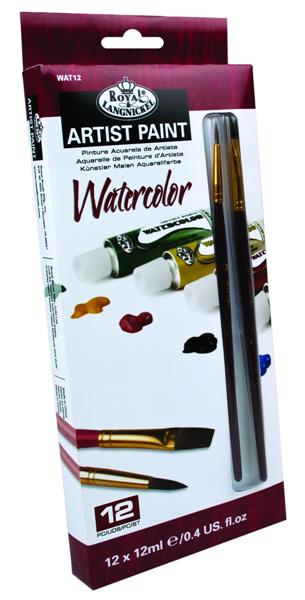 R&L Essentials Water Colour Paint - 12 Pack