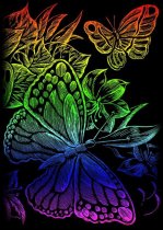 R&L Gravure Mini A5 - 102 Papillons