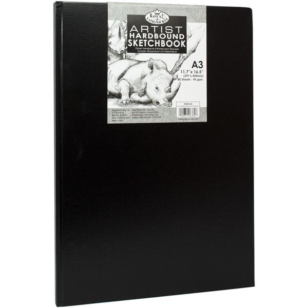 R&L Hardbound Sketchbook A3 - 80 Sheets