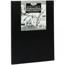 R&L Hardbound Sketchbook A4 - 80 Sheets