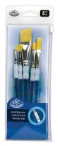 R&L Soft-Grip Brush Set 314 - 5 Pack