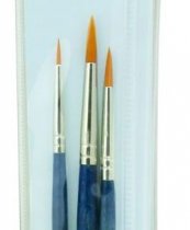 R&L Gold Taklon Brush Set No. 9108 - 3 Pack