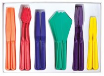 R&L Plastic Painting Knives & Trowels Set - 36 Pack
