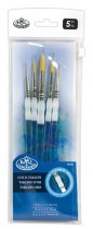 R&L Soft-Grip Brush Set 303 - 5 Pack