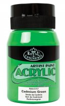 Royal & Langnickel Akrylfarbe Essentials 500 ml -  Cadmium Green