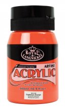 Royal & Langnickel Akrylfarbe Essentials 500 ml - Cadmium Orange