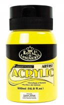 Royal & Langnickel Akrylfarbe Essentials 500 ml -  Lemon Yellow
