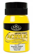 Royal & Langnickel Akrylfarbe Essentials 500 ml - Primary Yellow