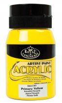 Royal & Langnickel Akrylfarbe Essentials 500 ml - Primary Yellow