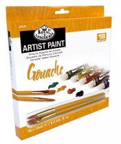 Royal & Langnickel Gouache Farben - 18 x 12 ml