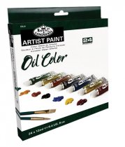 Royal & Langnickel's Essentials Ölfarben-Set 24 x 12 ml
