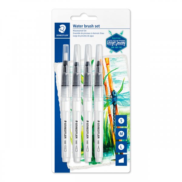 Staedtler Water Brush Blistercard 4 pcs.