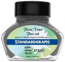 Standardgraph Calligraphy Ink 30 ml - Silver