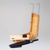 Tart Pochade Box Easel with Folding Legs, Maximum Canvas Height 680 mm.