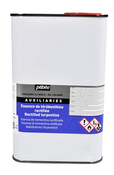 Pebeo Rectified Turpentine 1000 ml.