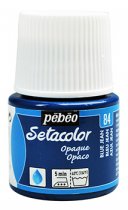 Textielverf Pebeo Setacolor Opaque 45 ml. - 84 Jeansblauw