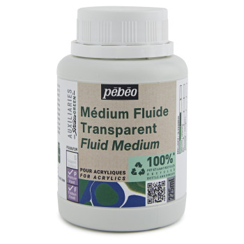 Pebeo Studio Green Transparent Fluid Medium 225 ml.