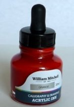 Tusz Akrylowy William Mitchell 30 ml. - Orange