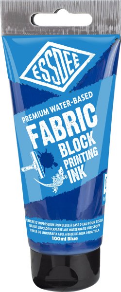 Essdee Fabric Block Printing Ink 100 ml. - Blue