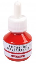 Tusz Kaligraficzny Herbin 50 ml. - Red