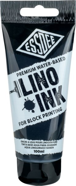 Essdee Premium Water Based Block Printing Ink 100 ml. - Black