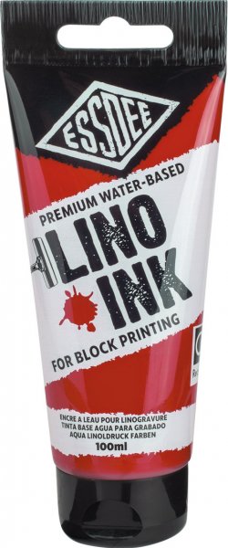 Essdee Premium Water Based Block Printing Ink 100 ml. - Crimson