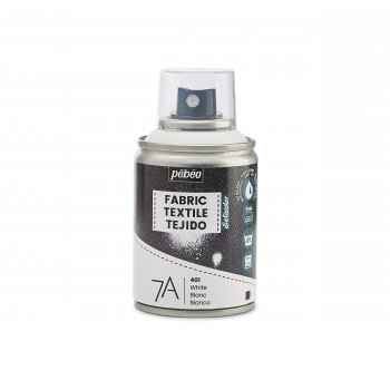 Pebeo Aerosol Water-based Textile Paint 7A 100 ml. - White