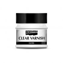 Vernis Solvant Transparent Brillant à Séchage Rapide Pentart 50 ml.