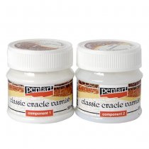 Pentart Classic 2-Step Crackle Varnish 2 x 50 ml.