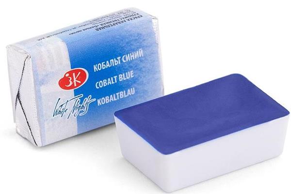 White Nights Watercolour Pan 2.5 ml. - Cobalt Blue