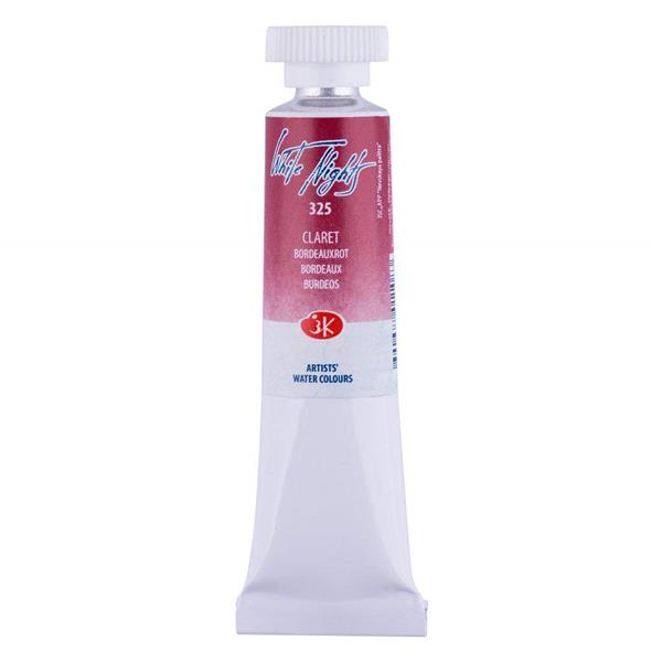 White Nights Watercolour 10 ml. Tube - Claret