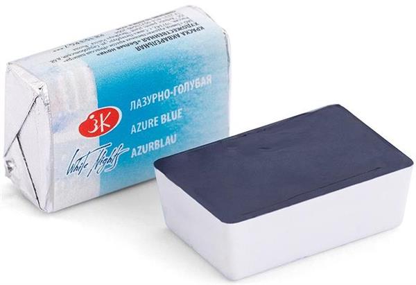 White Nights Watercolour Pan 2.5 ml. - Azure Blue