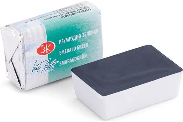 White Nights Watercolour Pan 2.5 ml. - Emerald Green