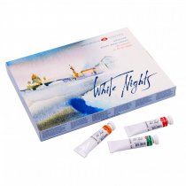 White Nights Watercolour Set 10 ml. Tube - 24 Pack