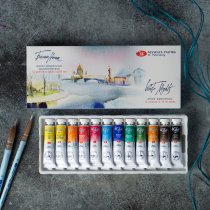 White Nights Watercolour Set 10 ml. Tube - 12 Pack