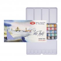 White Nights Watercolour Set - Metal Box - 35 Pack