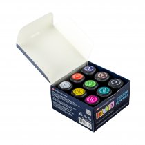 Decola Glass & Ceramics Paint 20 ml. - 9 Pack